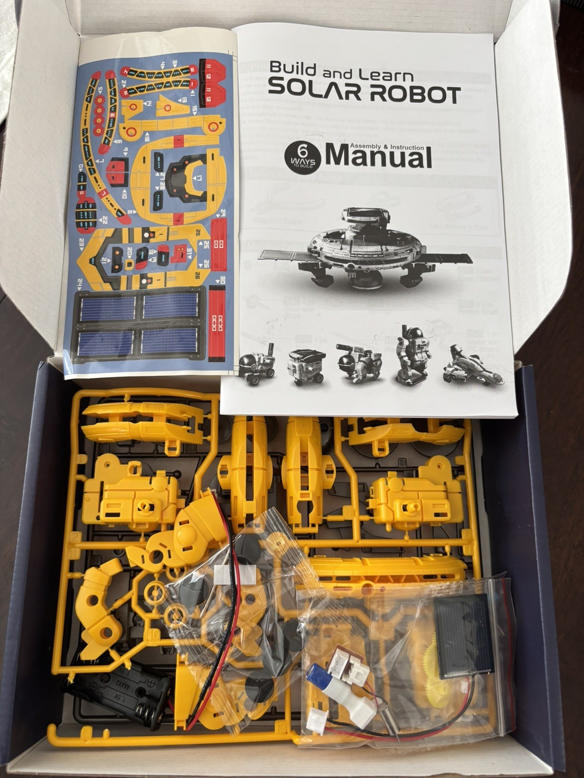 STEM Build & Learn Solar Robot Space kit