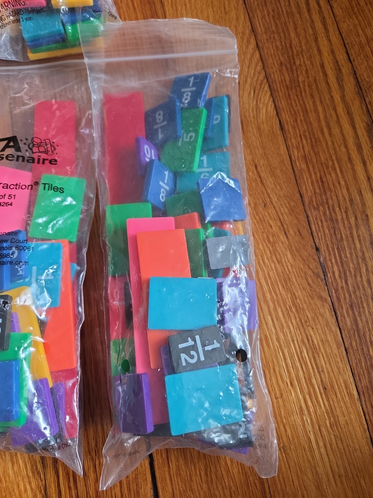 7 Complete Sets ETA Cuisenaire Rainbow Fraction Tiles Teachers Easier To Learn