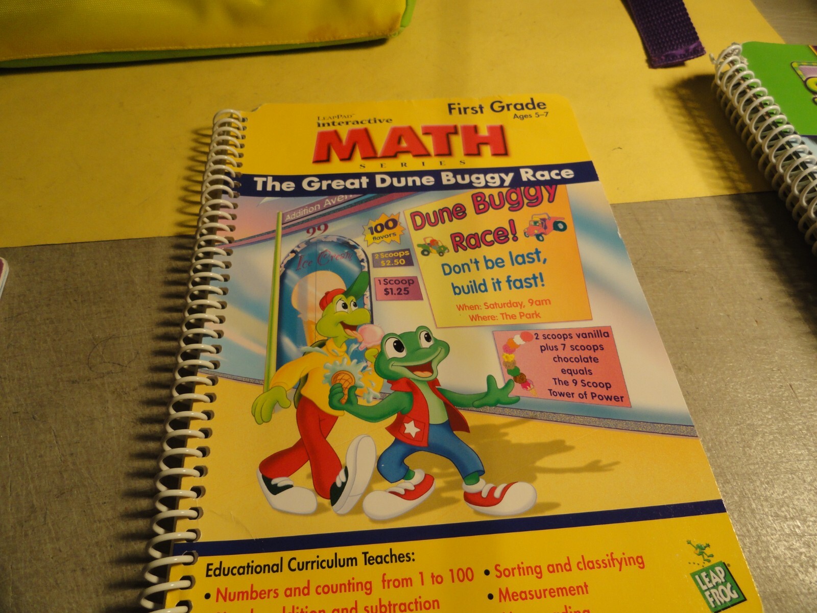 Leap Frog Leap Pad Learning System 8 Game Cartridges Books Model 57-001-00