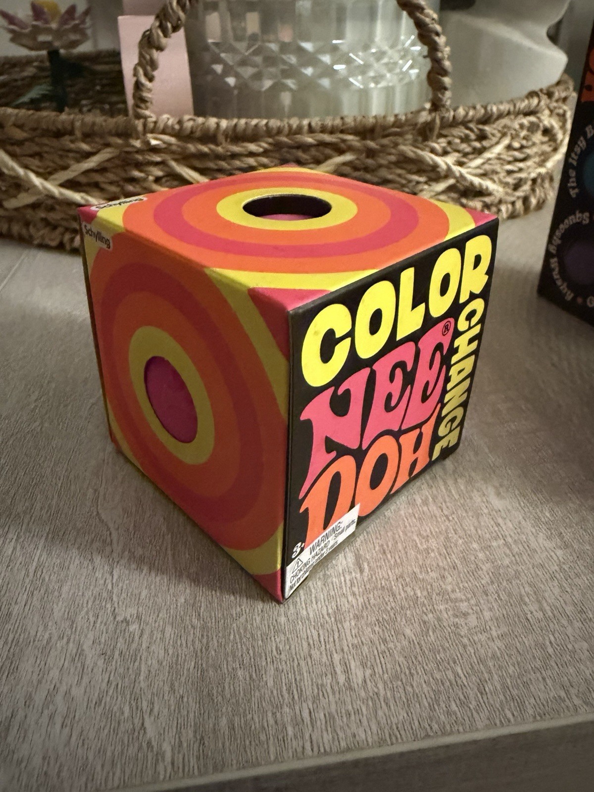 Nee Doh Lot Of 3. Color Change, Nice Cube And Teenie