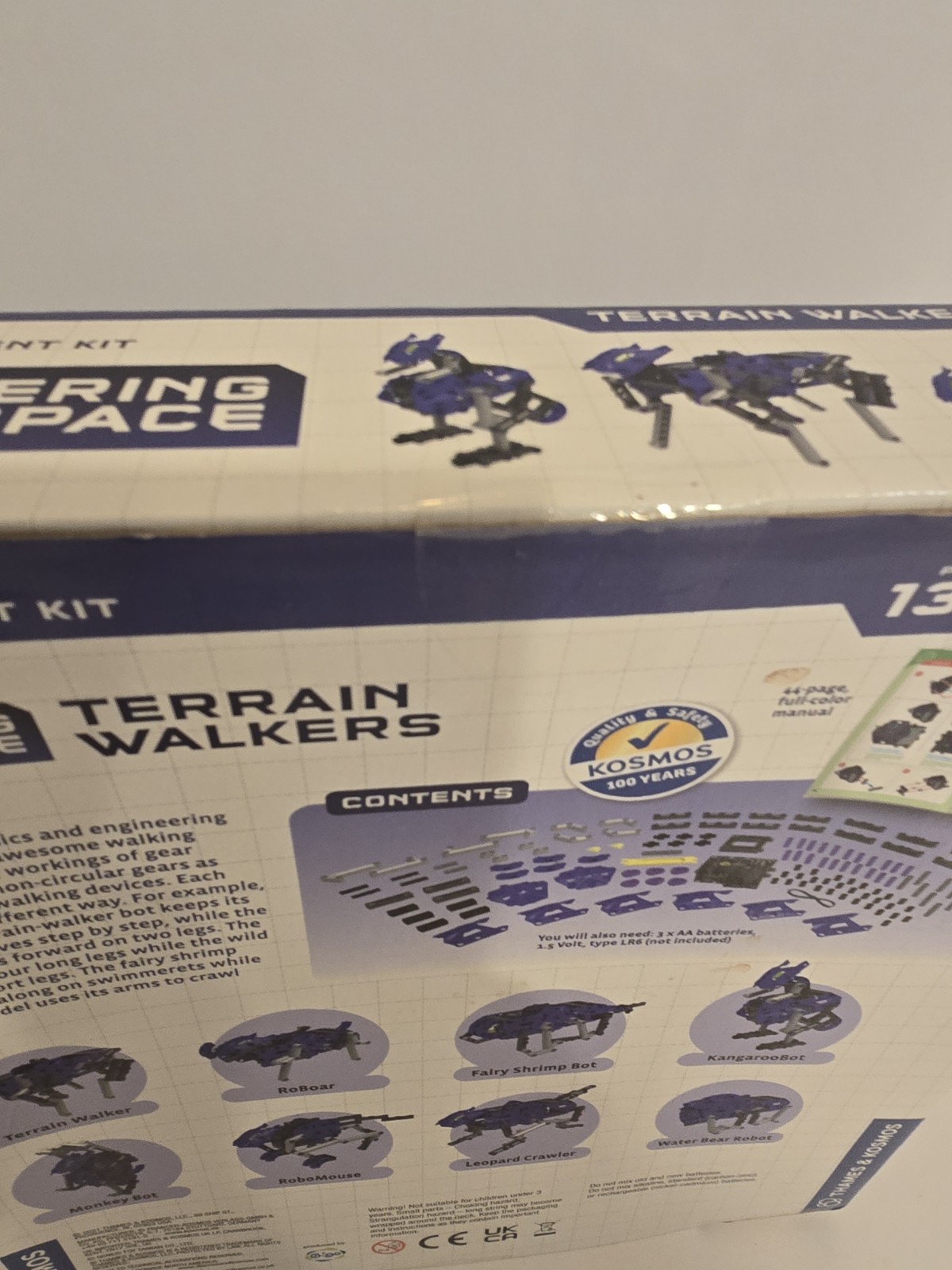Thames & Kosmos Engineering Makerspace Terrain Walkers STEM Experiment Kit Model