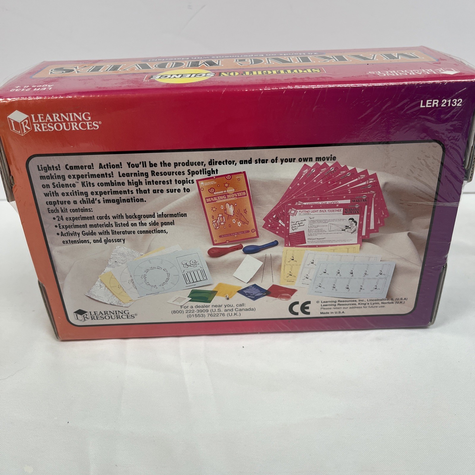 Learning Resources Spotlight On Science Making Movies LER-2132 NEW Sealed STEM
