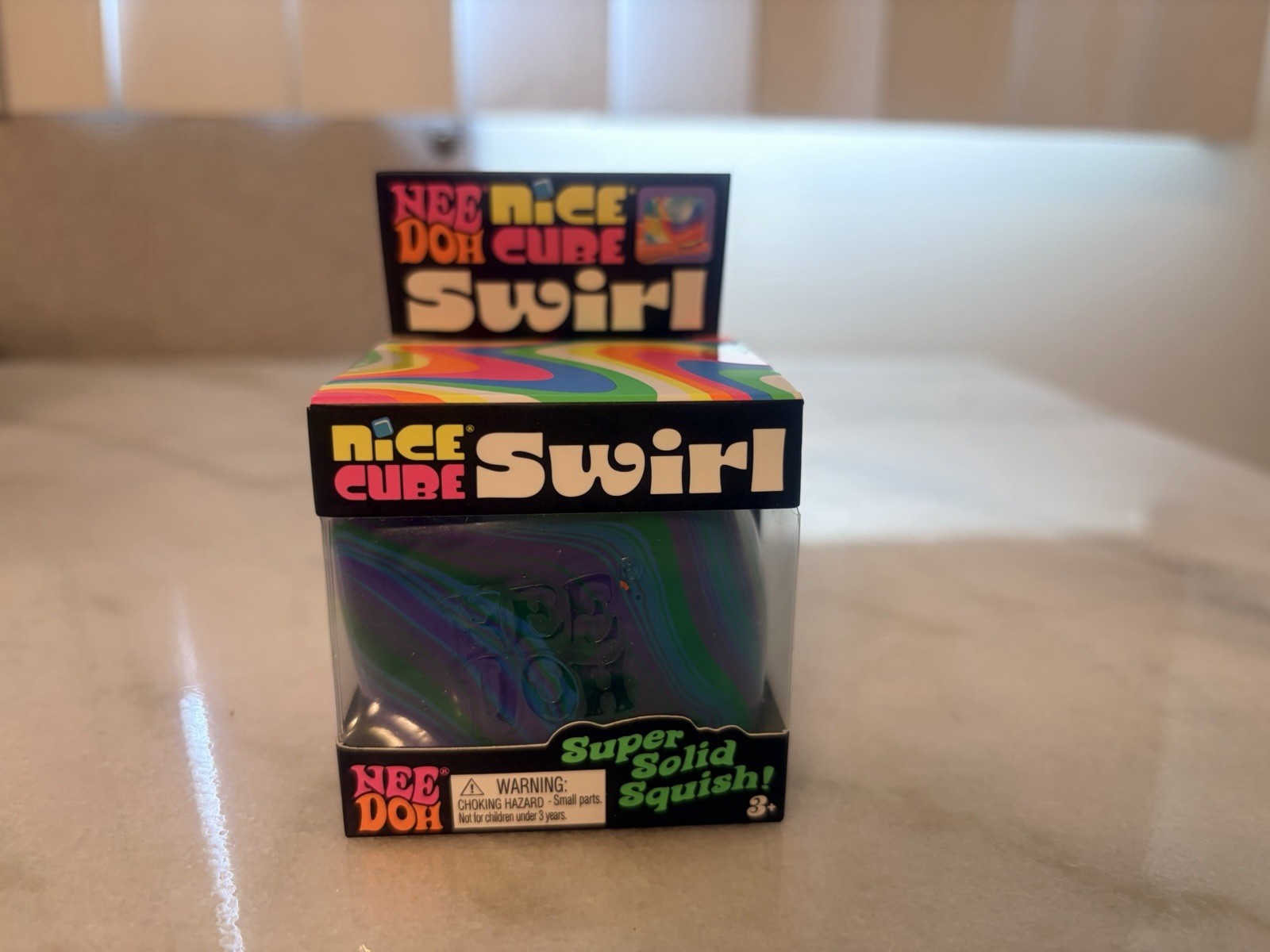 Authentic NeeDoh nice cube swirl. New and sealed with fast shipping.