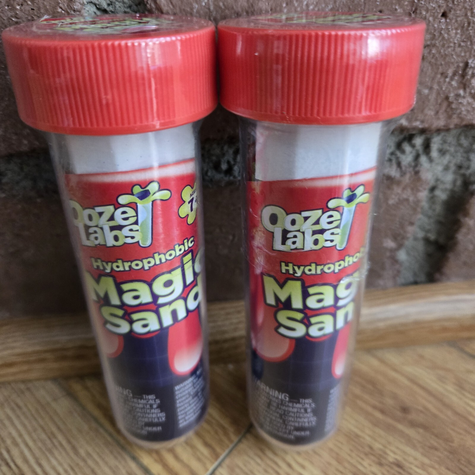 2x Ooze Lab Hydrophobic Magic Sand Thames & Kosmos Science Kit #575003