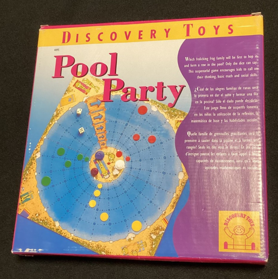 Discovery Toys Pool Party Game Thinking Math Social Skills Learning Educational