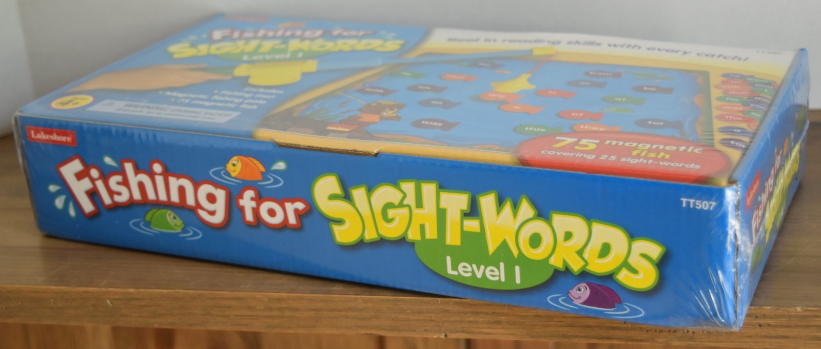 Lakeshore-Fishing for Sight-Words Level 1, Reading Skills for Ages 4+, New/Seal