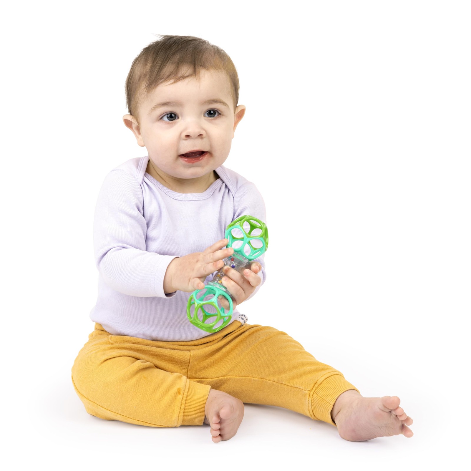 Bright Starts Oball Shaker Rattle 1 Count (Pack of 1),