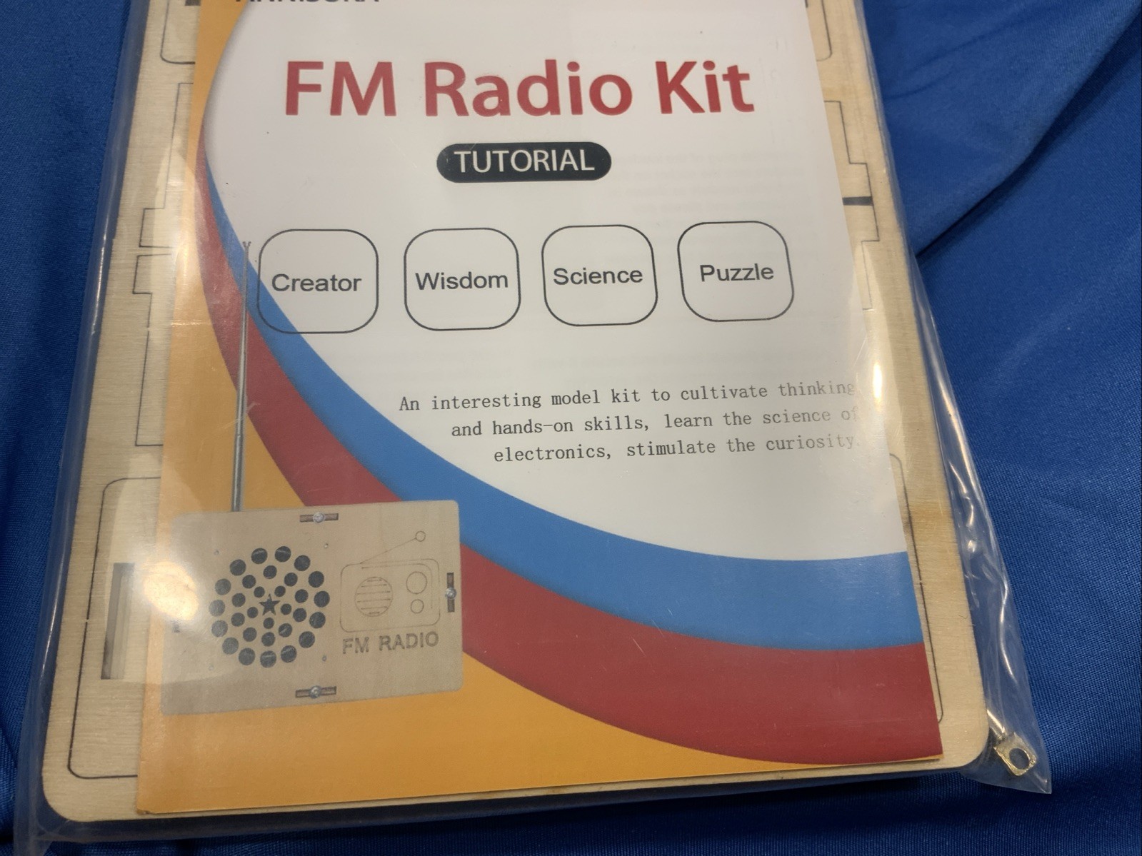 STEM Radio Kit for Kids Homeschool DIY Electronics Science & Circuit Project