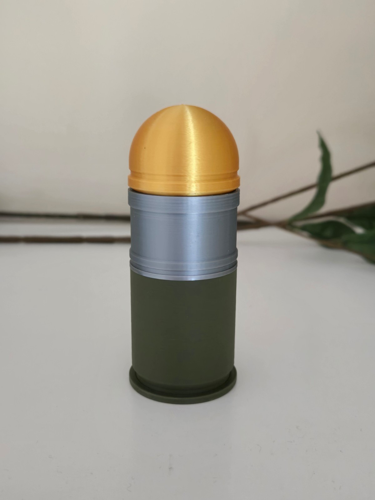 2 – DUMMY M433 Modern Era 40mm Grenade – Accurate Size Plastic Replica