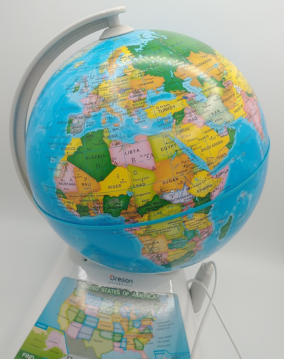 Oregon Scientific Smart Globe Educational Homeschool SG268R