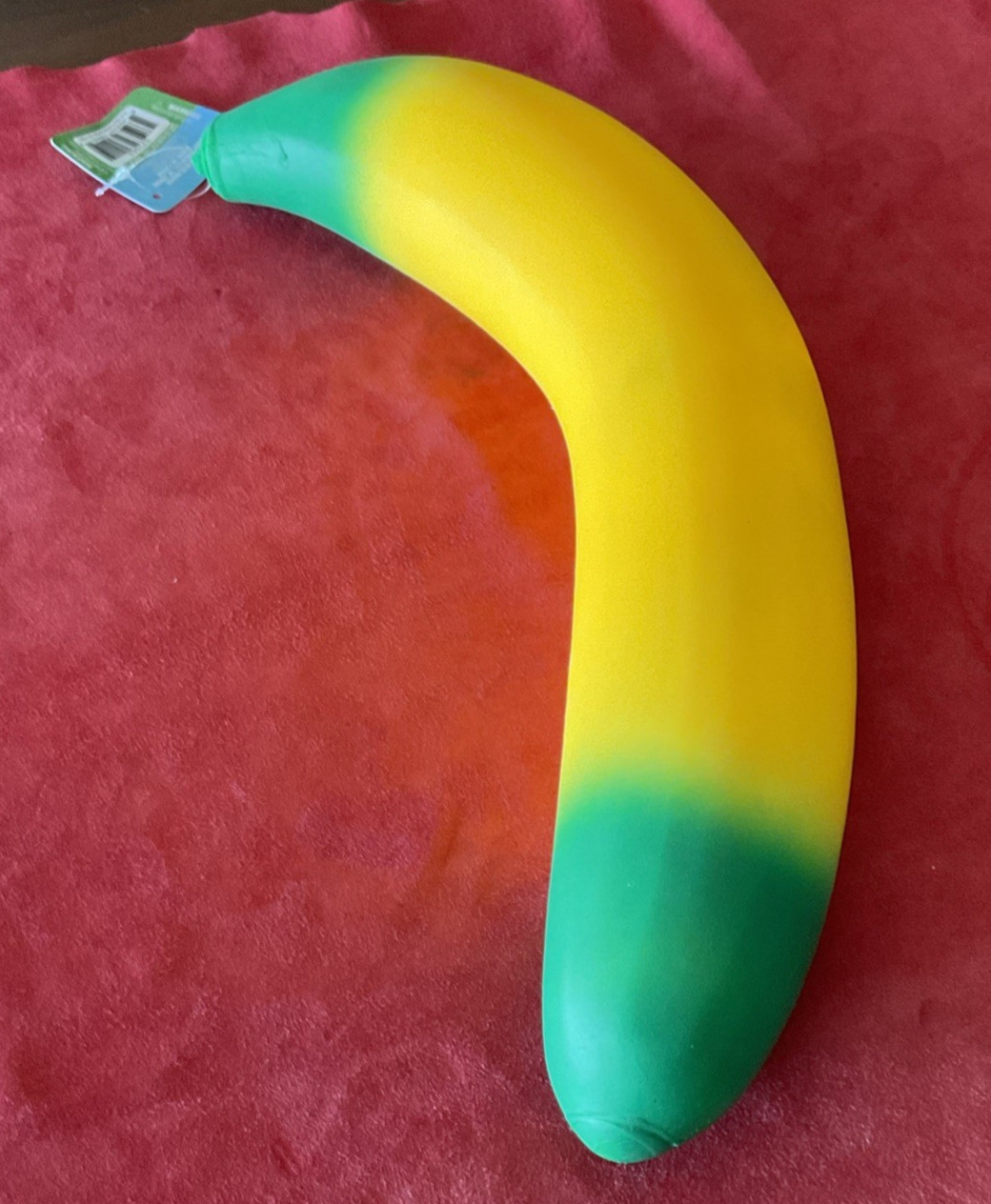 Squeeezy Jumbo Banana Squishy Soft Toy Stress Relief – New by Sunny Days