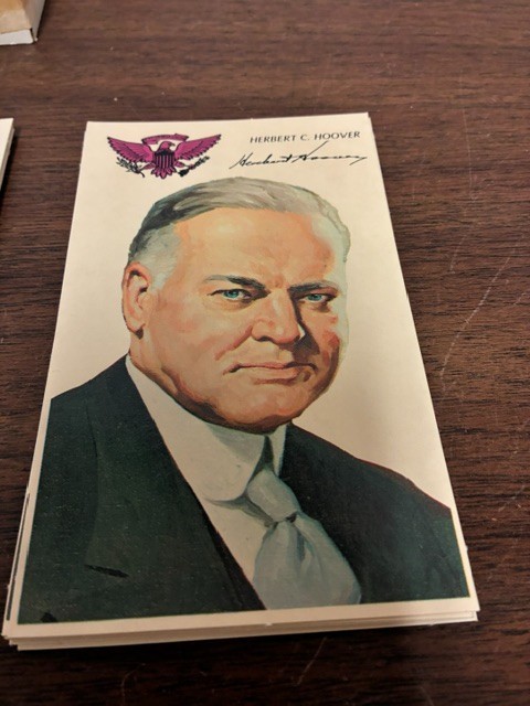 Vtg 1975 Presidents of the United States Flash Cards With Quiz Game Edu-Cards
