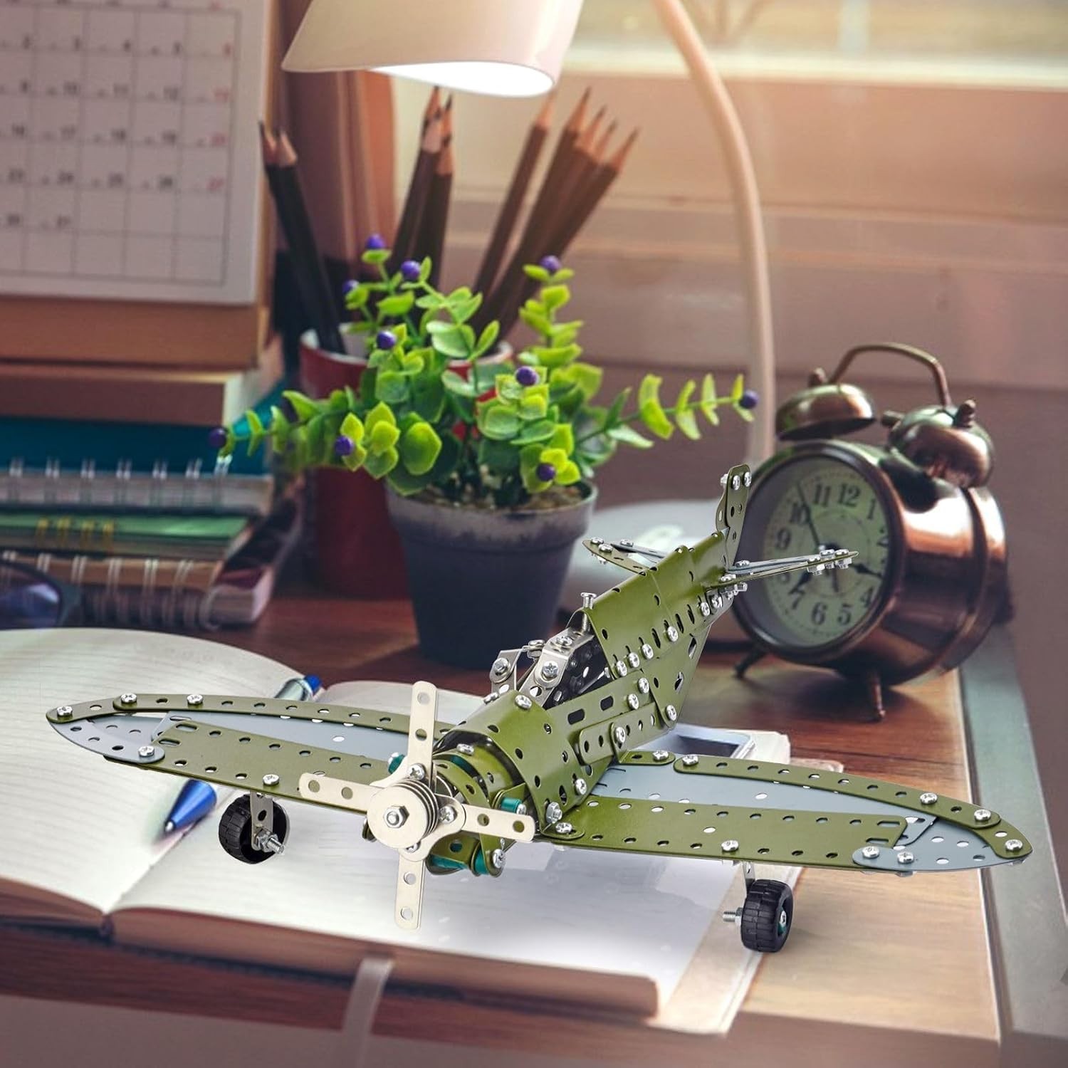 STEM Projects for Kids Ages 8-12 12-16, 258 Pieces Erector Sets Airplane Mode…