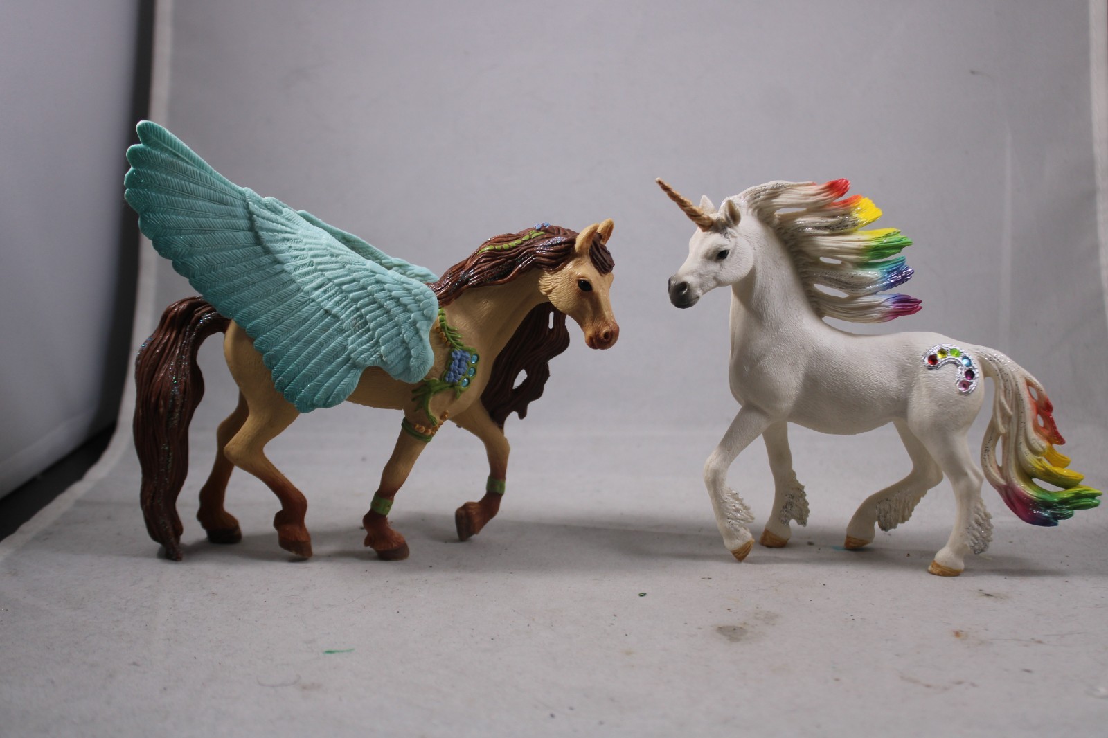 2017 Schleich Decorated Pegasus Stallion Bayala Fantasy Figure Unicorn Horse 6″