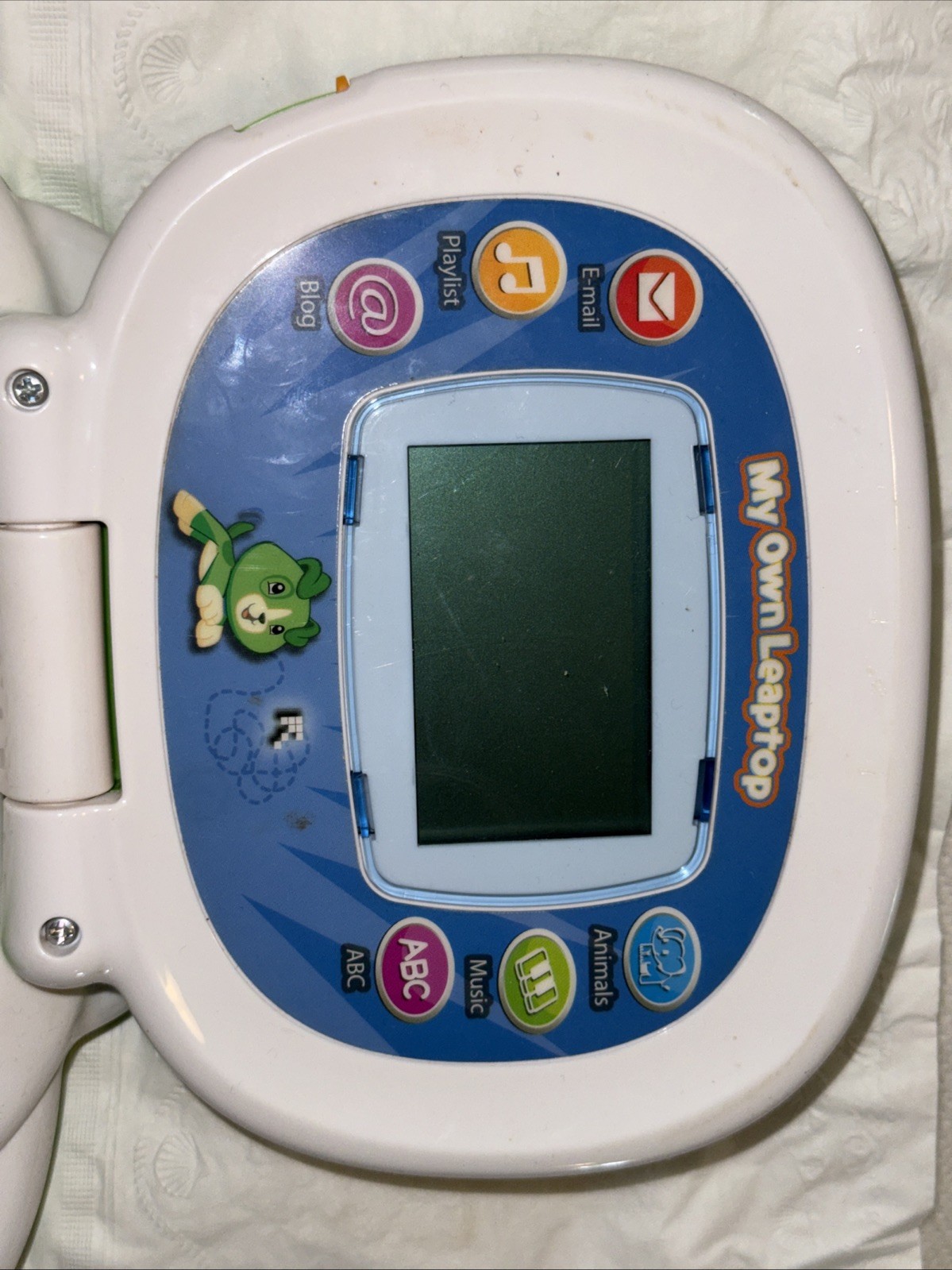 LeapFrog My Own Leaptop Laptop Green Learning Interactive ABC Music Games