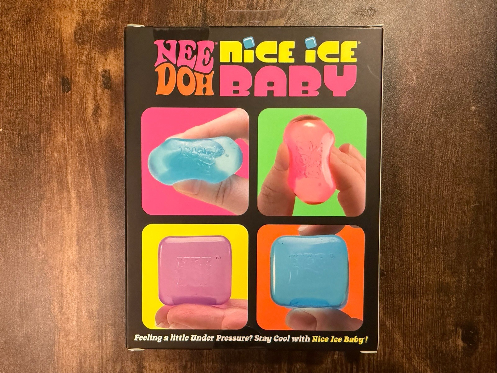 NeeDoh NICE ICE BABY – 4 PACK BLUE PINK PURPLE – SEALED/ BRAND NEW / AUTHENTIC‼️