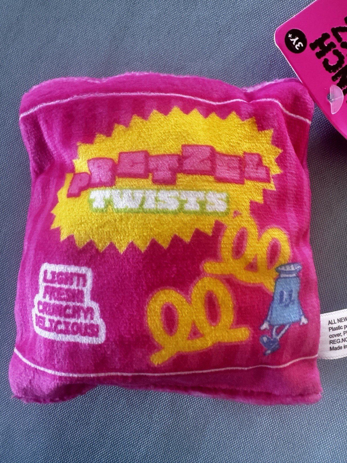 New J’adore Bag Squish Master Crunch Snackz Sensory Toy Pretzel Twists Sensory