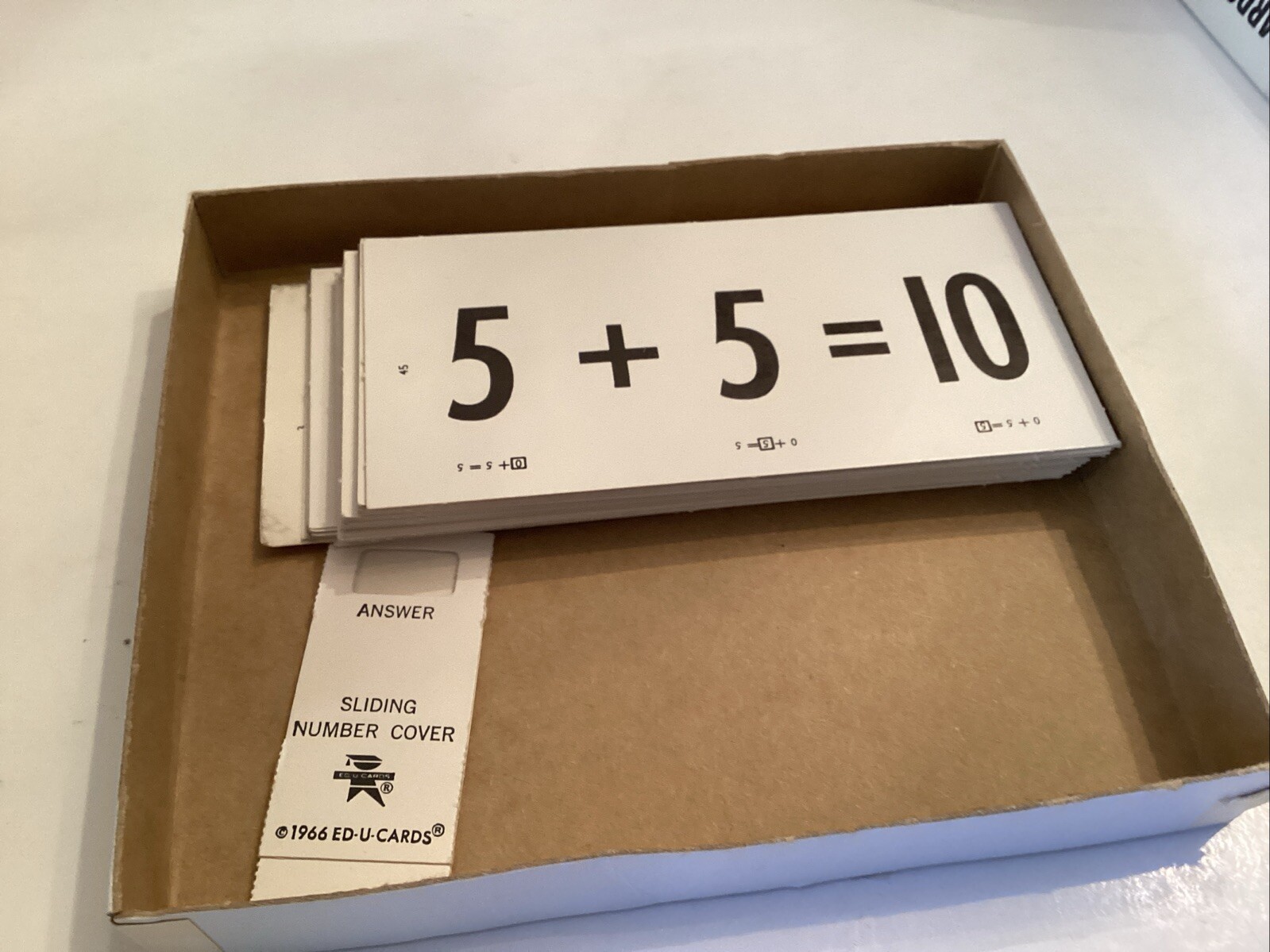 Ed-U-Cards 261 Math Addition Flash Cards