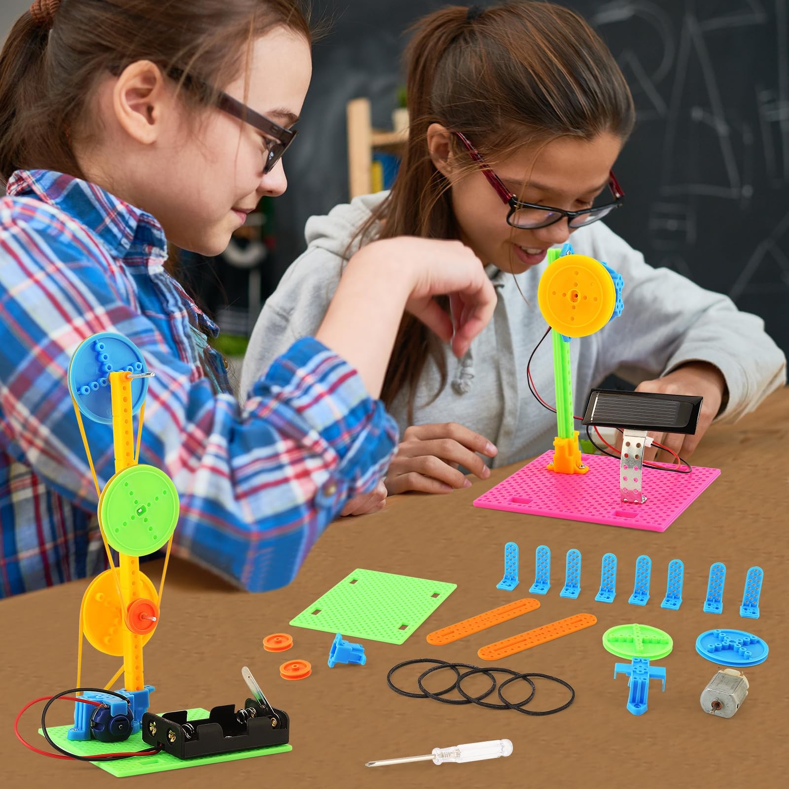 STEM Toys for Girls Age 8-12, Kids Electronic Building Engineering Craft Kits…