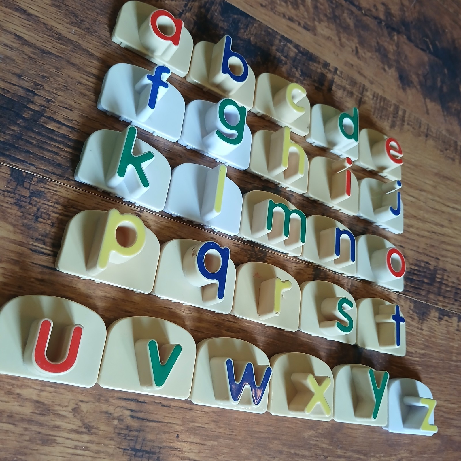 TESTED WORKS LeapFrog Fridge Phonics Magnetic 52 Alphabet Letters Complete A -Z