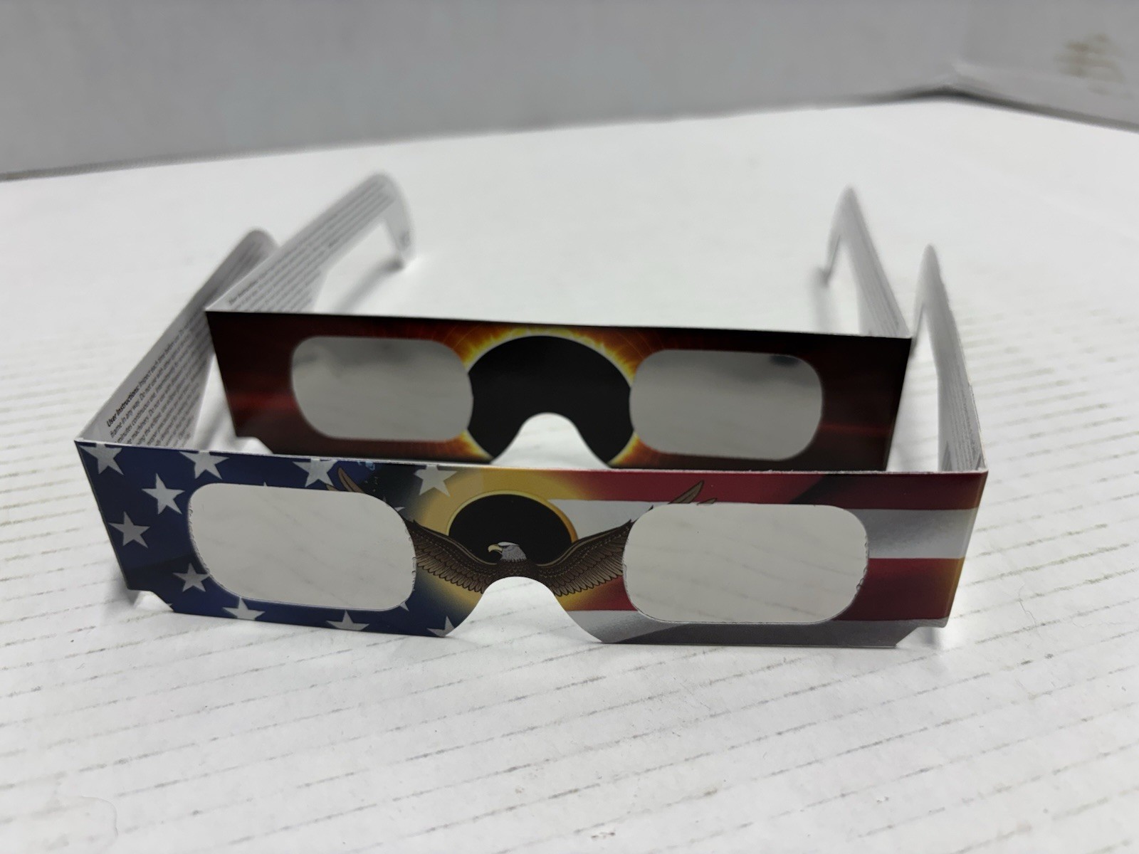 Solar Eclipse Glasses Pack of 12 – ISO 12312-2 Certified
