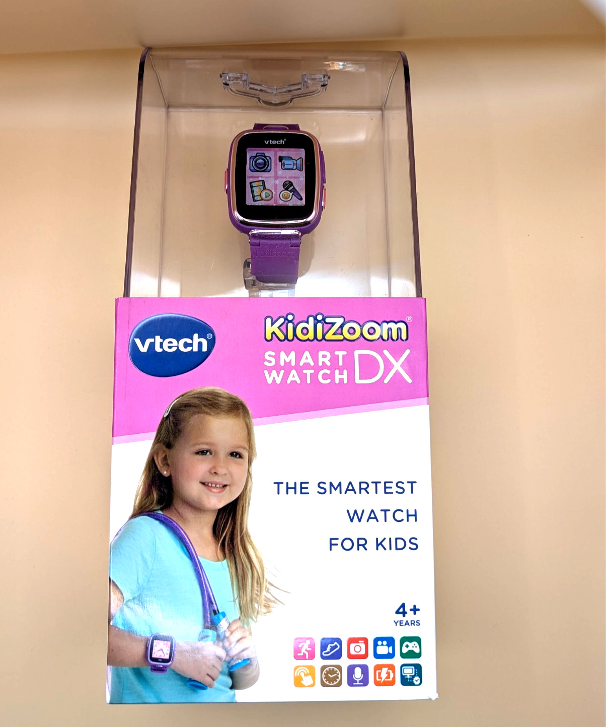 VTech KidiZoom Smartwatch DX – Purple – Kids Smart Watch – New in Box
