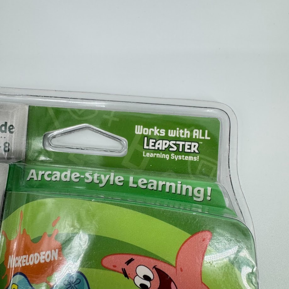 LeapFrog Leapster SpongeBob SquarePants Through the Wormhole Game – NEW/SEALED