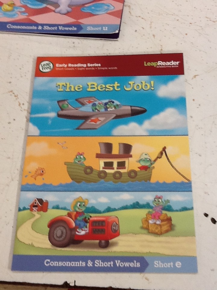 LeapFrog LeapReader Learn to Read Pen & 9 Book Lot Early Reading Series Tested