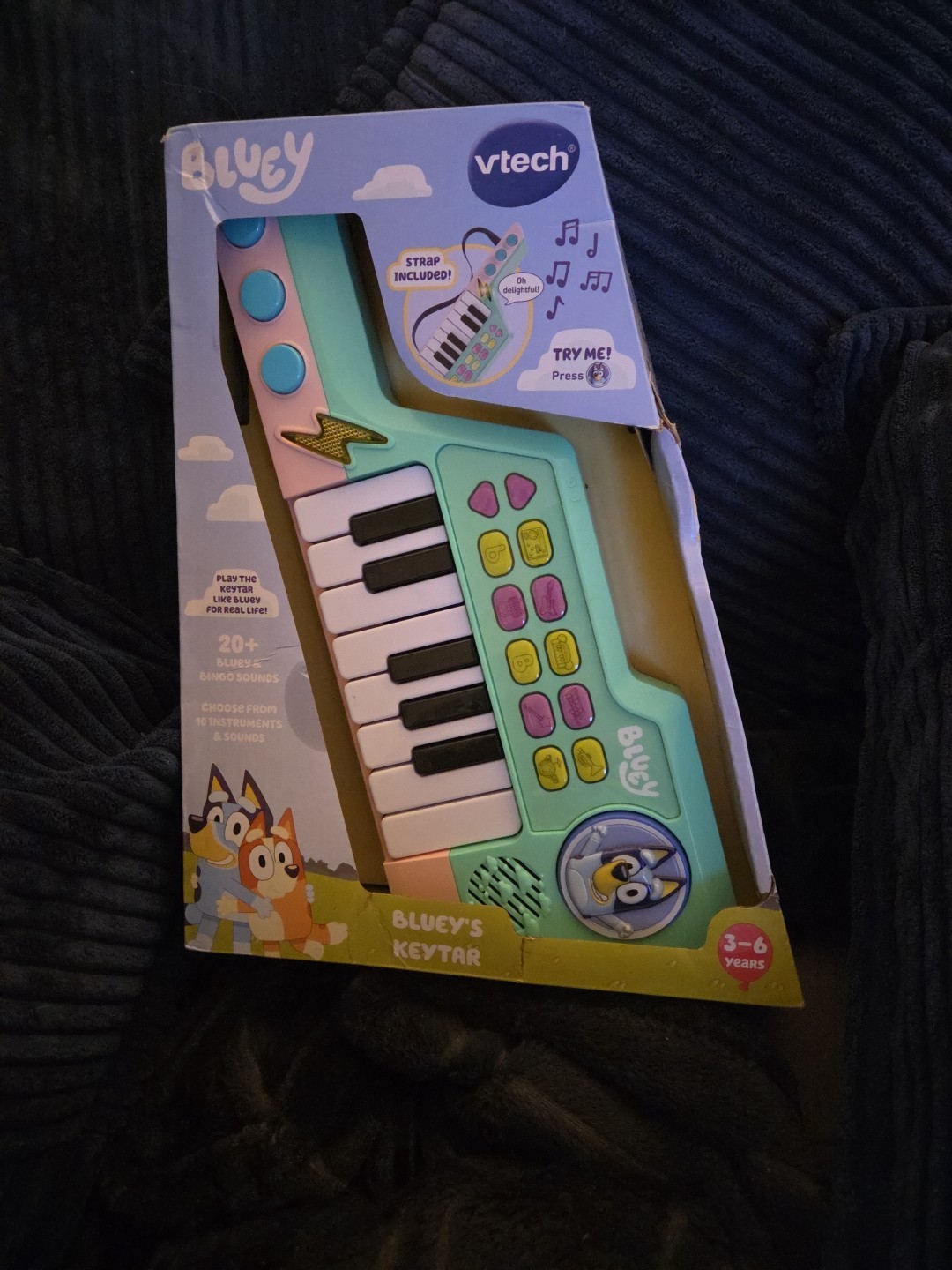 VTech Bluey’s Keytar with Accessories Educational Toy 3-6 Years New In Box