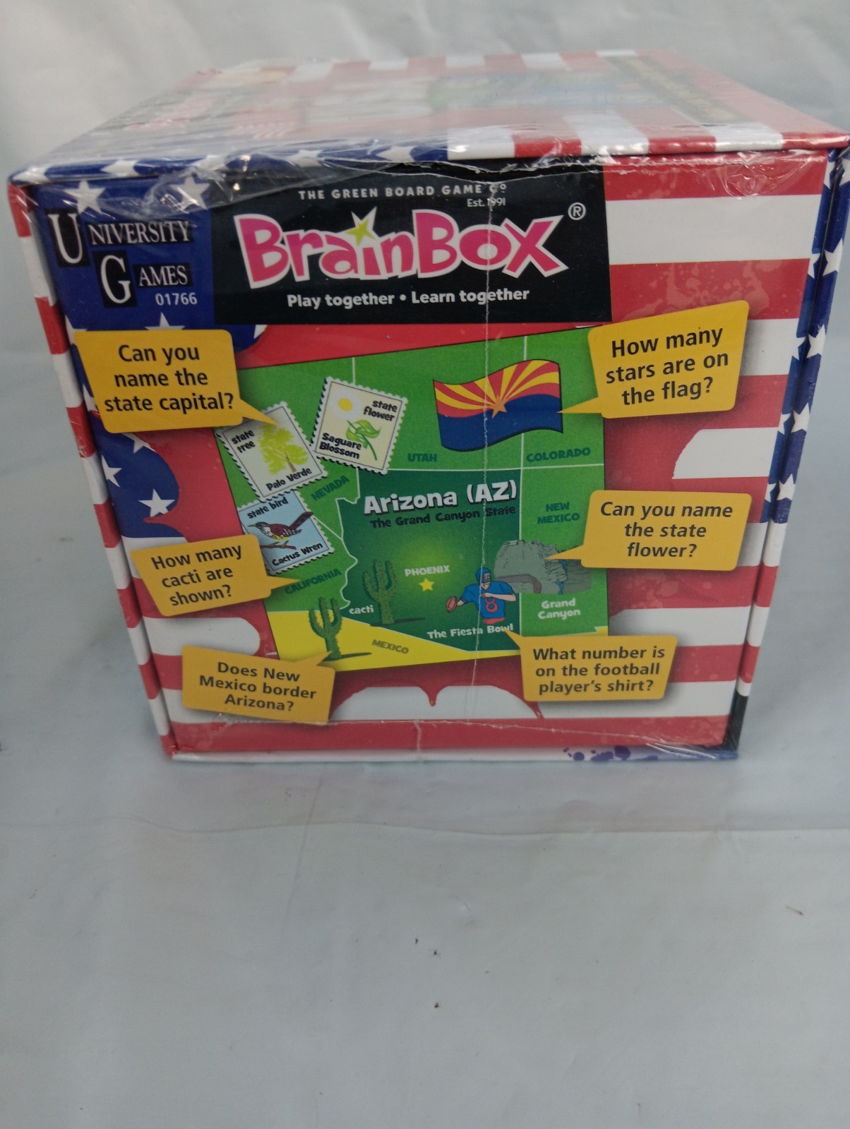 BRAIN BOX The USA 10 Minute Brain Challenge 2012 New Sealed University Games
