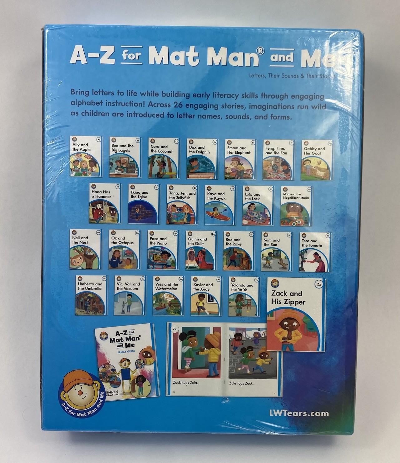 A-Z for Mat Man and Me Individual Reader Set Brand New Factory Sealed Fast Ship
