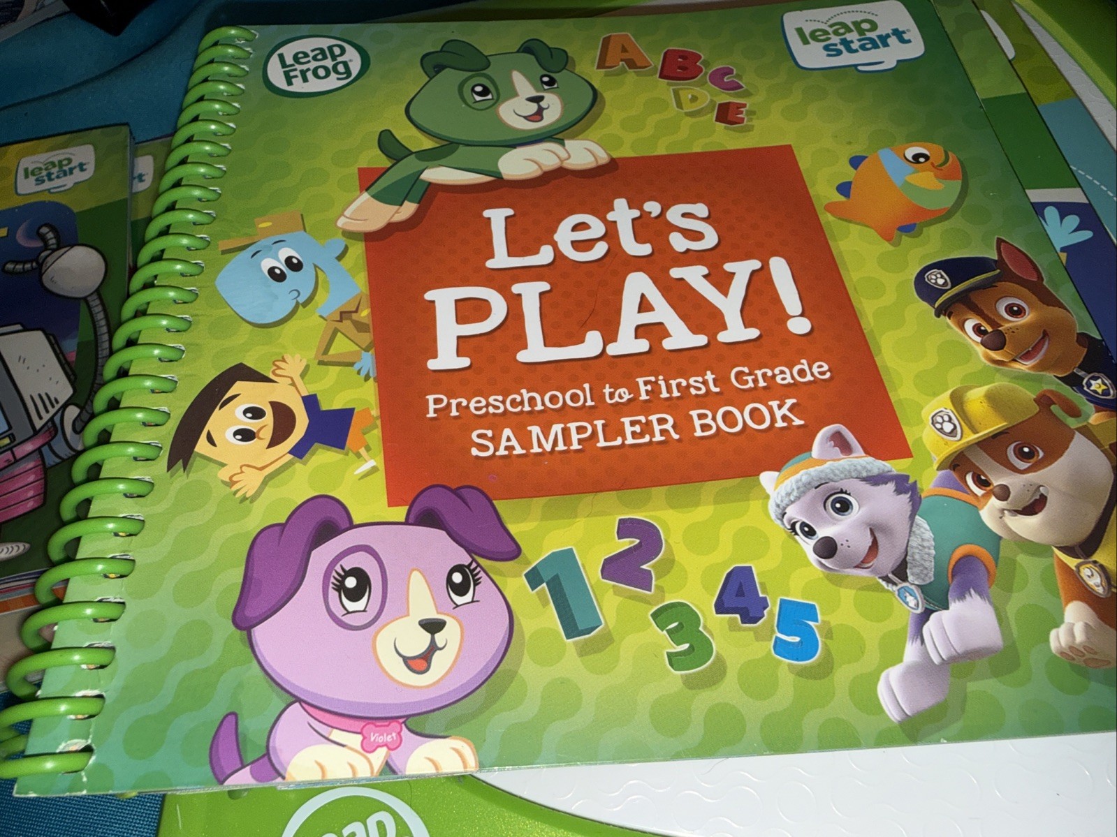 LeapFrog Leap Start 3D Learning Device Tested with 7 books B6