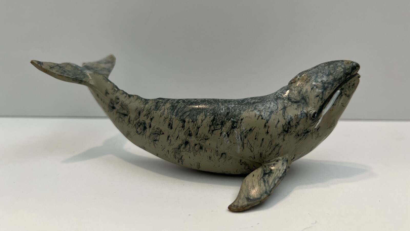 Safari Ltd 5 Inch Gray Whale Monterey Bay Aquarium Figure VTG Animal Toy 1991
