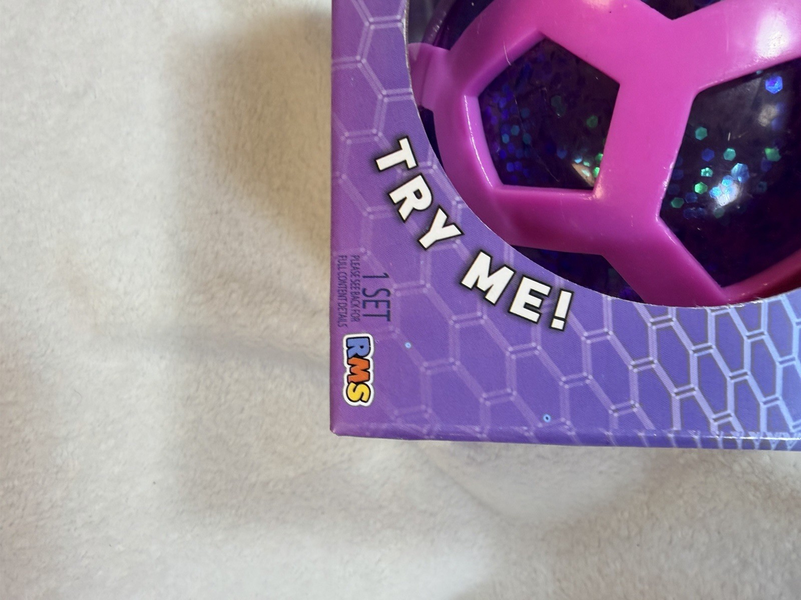 Crazy Fun Jumbo Hex A Squish Ball TikTok Viral Squishy Stress Toy Five Below