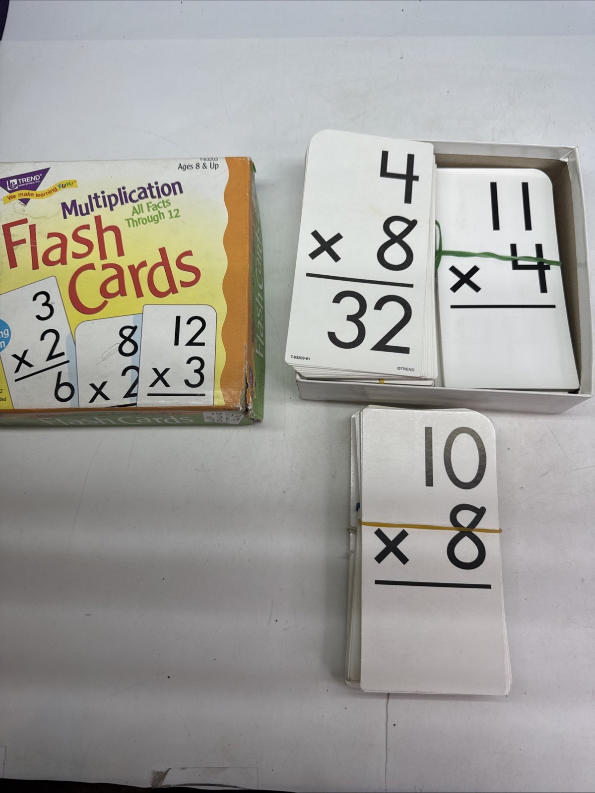 Multiplication Flash Cards Learning Math Mathematics Skills Trend Learning Card