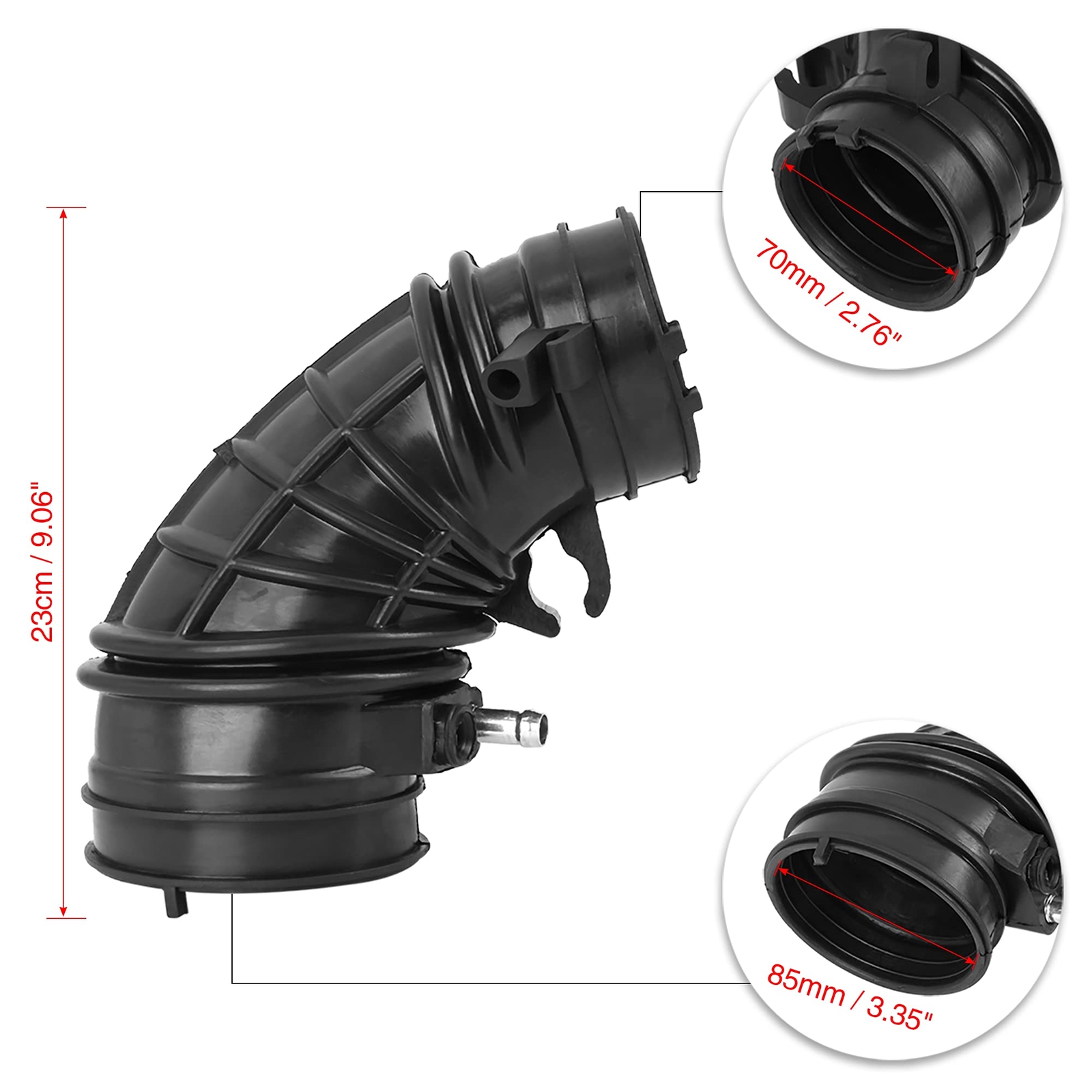 Air Intake Hose for Acura RSX Base 2002-2006 17228-PNE-G00 Intake Tube Duct 1…