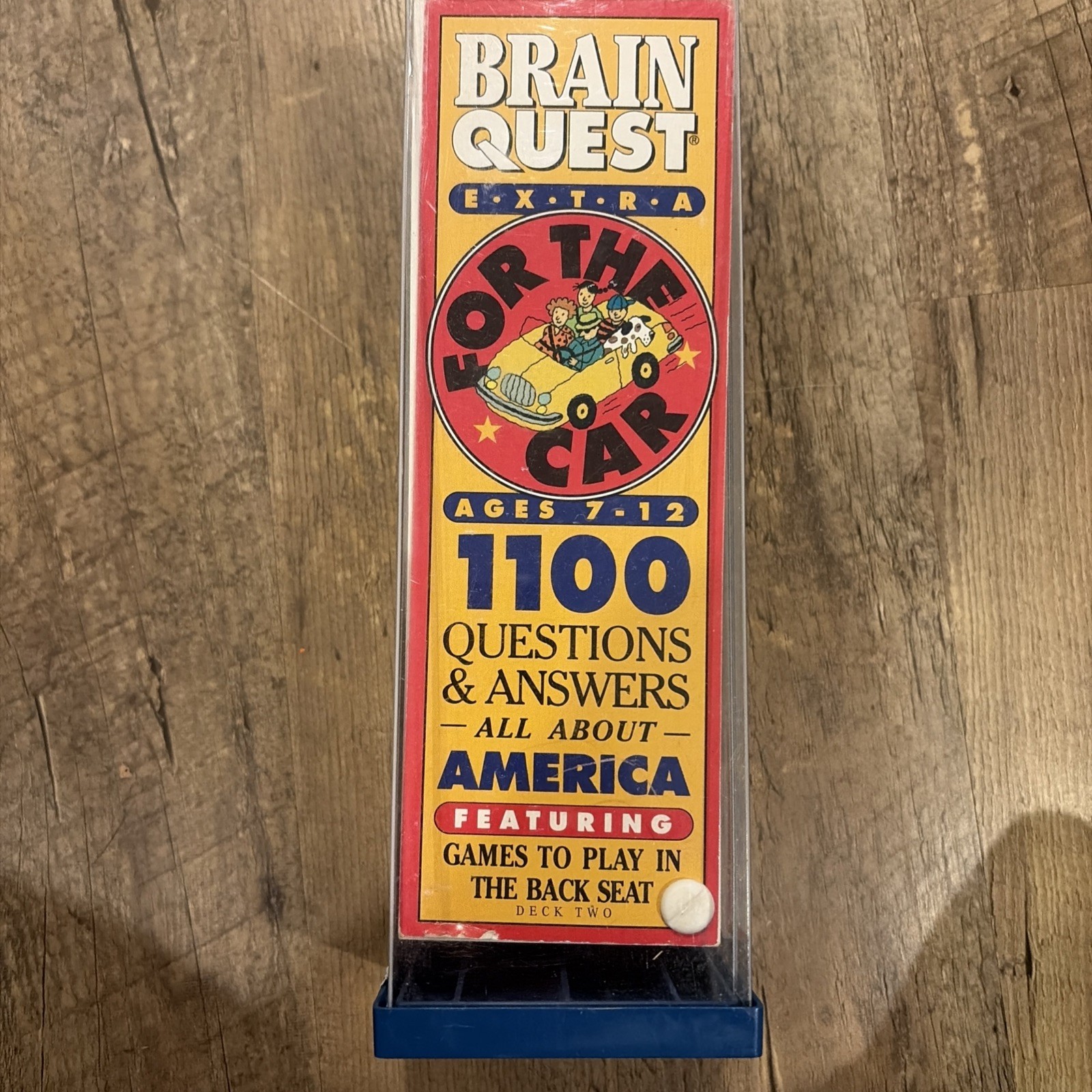 Brain Quest Extra All About America Deck 1 & 2 Questions And Answers Trivia