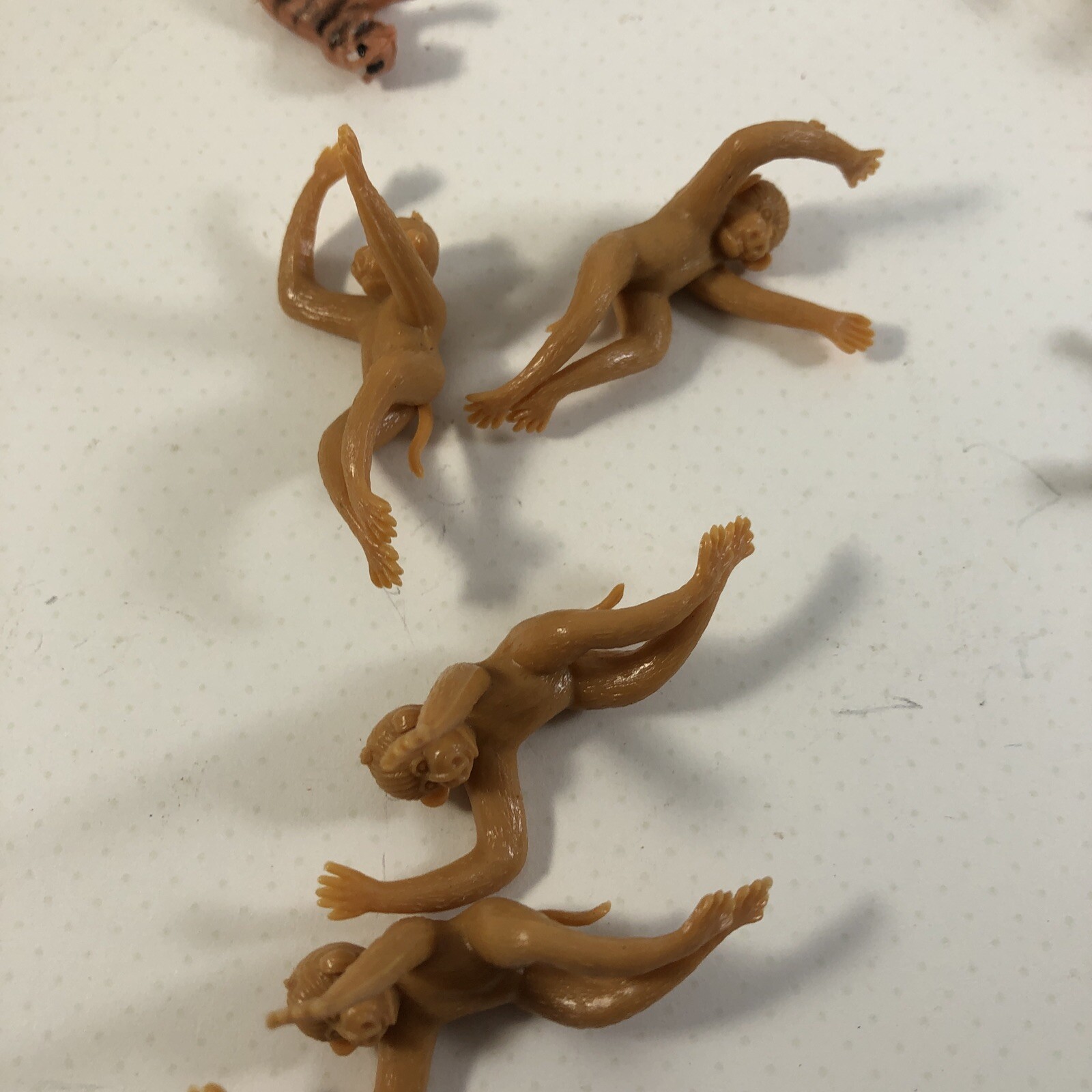 Vintage Toy Animals Mixed Lot of 25 Monkeys Bears Polar Bears 1970s