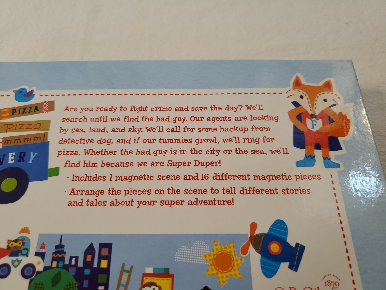 JILL MCDONALD KIDS SUPER DUPER MAGNETIC PLAY SCENE