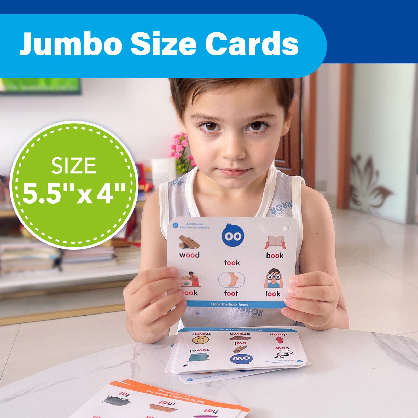 Phonics Flash Cards 76 Cards 24 Principles Learn to Read Phonics Games for Kids