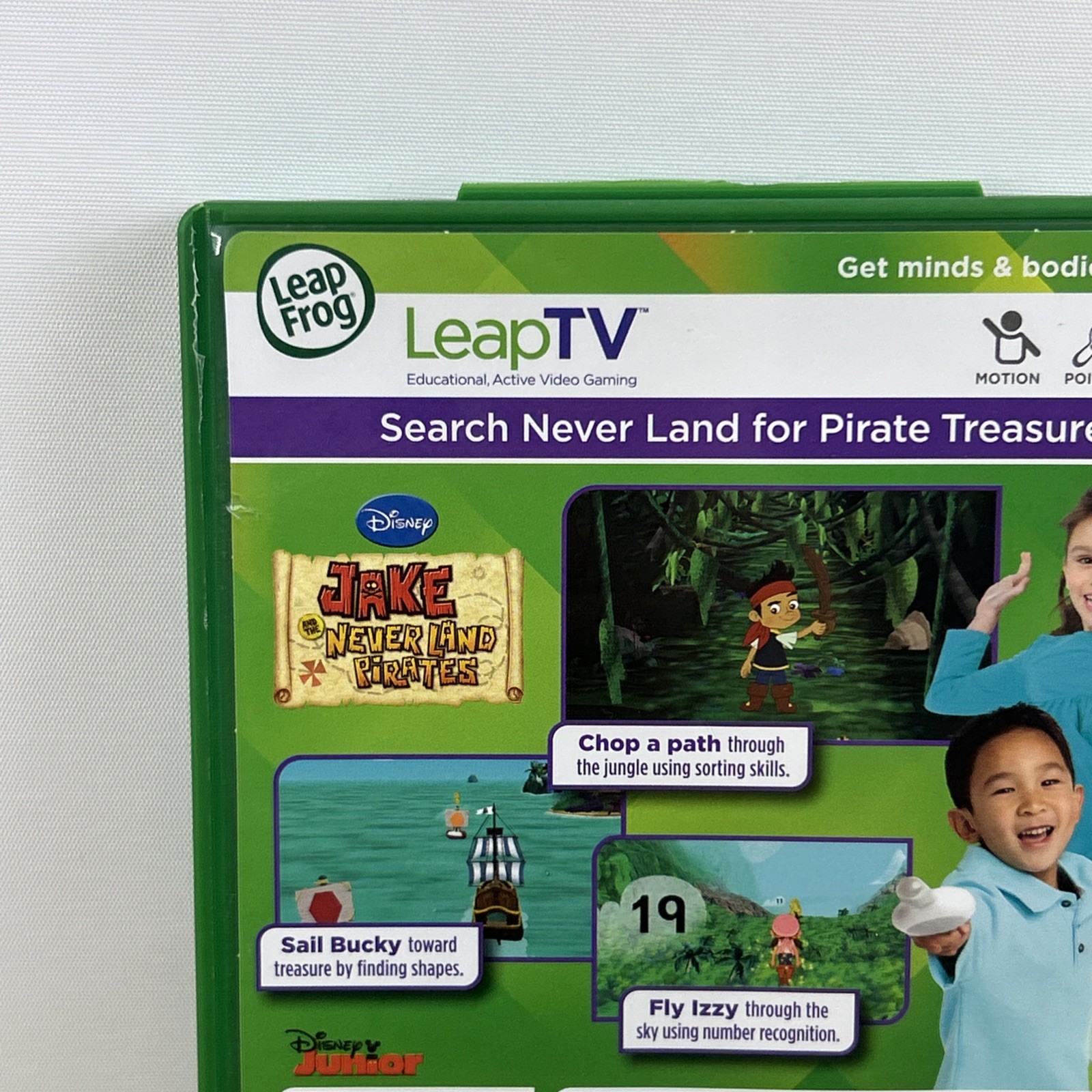 LeapFrog Leap TV Jake and the Never Land Pirates Education Video Game