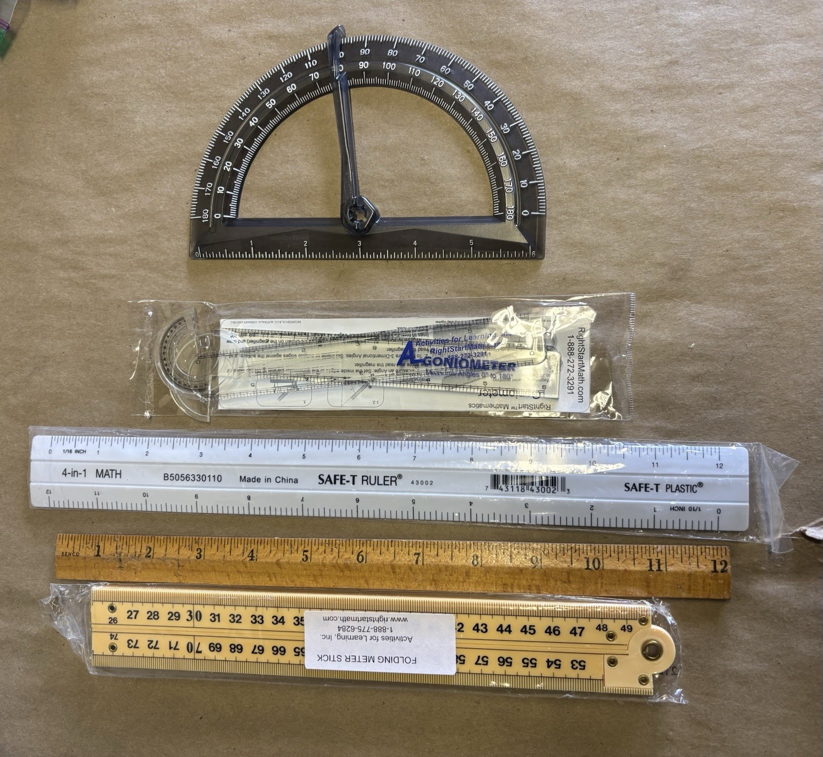 Right Start Mathematics Manipulative Lot, Unused Condition HOMESCHOOL STEM