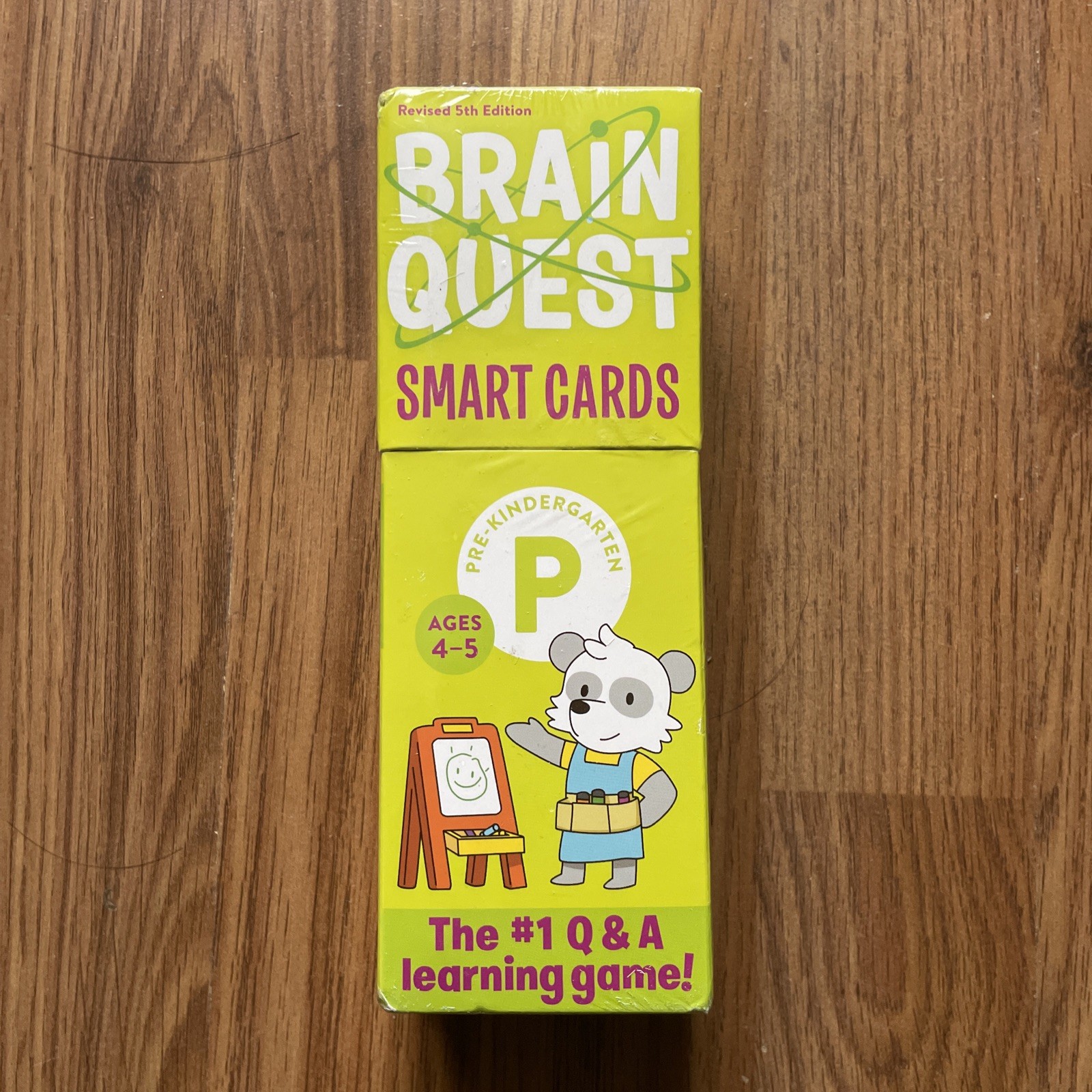 Brain Quest Pre-Kindergarten Ages 4-5 Smart Cards Revised 5th Edition #1 Q&A New