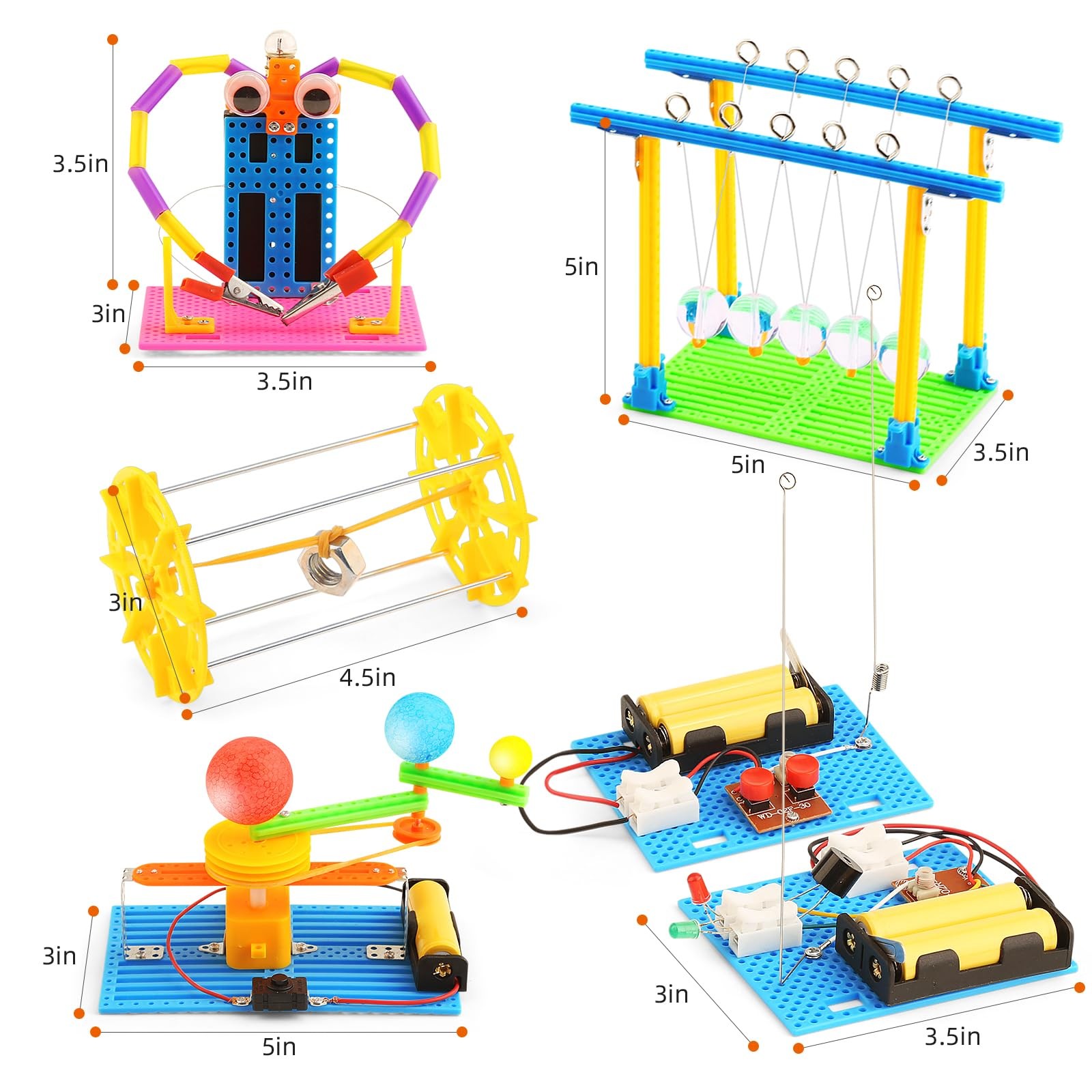 STEM Science Kits for Kids Age 8-12 Boys Activities Robot Building Kit 6-8 Girls