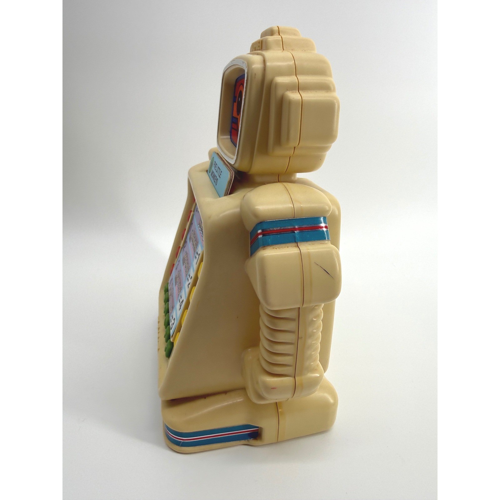 Vintage 1984 Playskool Alphie II Electronic Robot Learning Toy With 7+ Cards