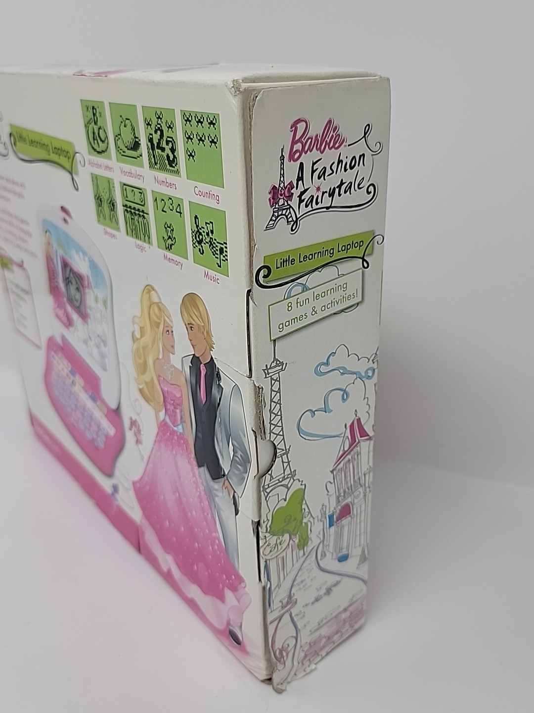 Barbie A Fashion Fairytale Little Learning Laptop. Read Untested