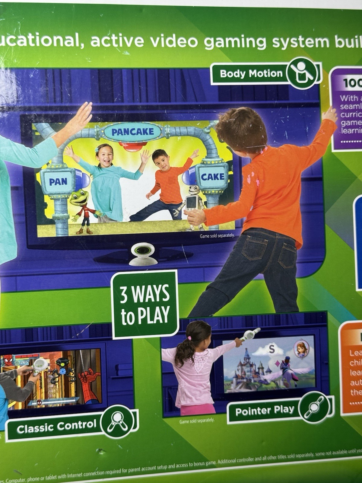 LeapFrog LeapTV Educational Video Gaming System Used Once No Games