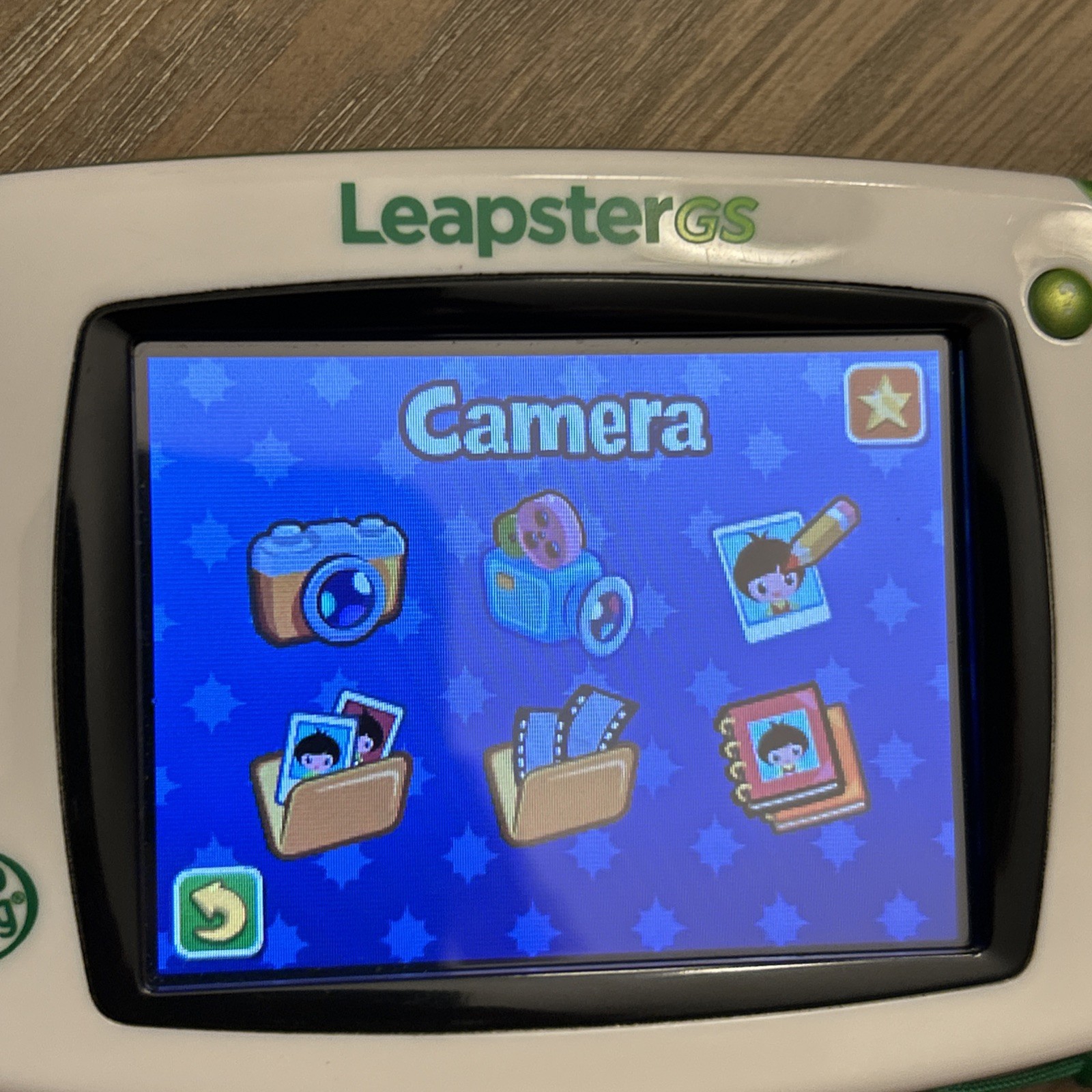 Leap Frog Leapster GS Explorer Green and White Handheld Video Game Console