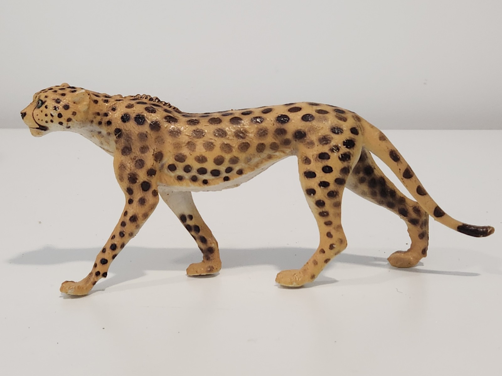 Lot of 8 Safari LTD Jungle Animals Toys Figures Giraffe Zebra Cheetah Rhino Vtg