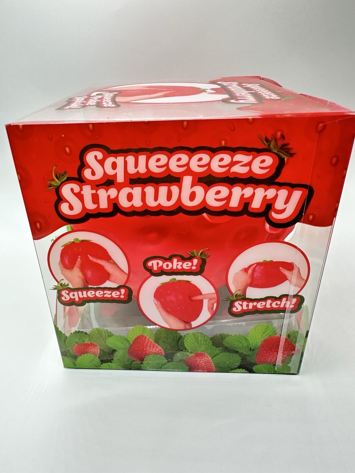 SQUISHY Jumbo Squeezy Strawberry Toy Stress Relief Sunny Days